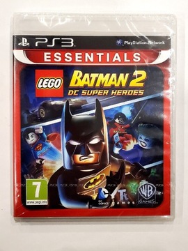 Lego Batman 2 ps3 Playstation pl Nowa Super Heroes