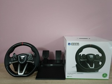 Kierownica HORI Racing Wheel Overdrive (Xbox One, Xbox Series X/S) + 2 gry