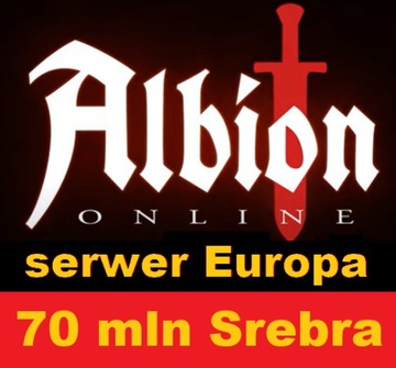 ALBION ONLINE EUROPA EU 70KK 70 MLN SREBRO SILVER