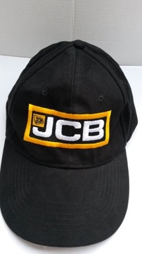 Czapka bejsbolówka JCB haftowane nićmi logo