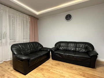 Kanapa z ekoskóry sofa 2 osobowa + 3 osobowa 