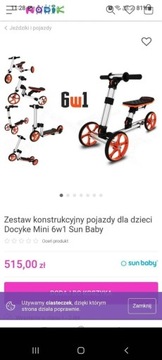 Zestaw konstrukcyjny Docykle 6w1