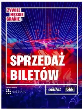 2 Bilety na koncert w SOBOTĘ KRAKÓW 10.08.2024