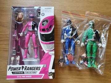 Power Rangers Lightning Collection SPD zestaw 3 
