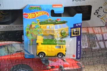 Hot Wheels Party Wagon Wojownicze Żółwie Ninja