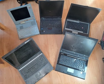 Zestaw laptopów Olivetti HP Acer Dell IBM Lenovo