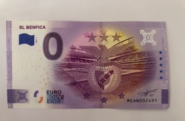 SL BENEFICA banknot kolekcjonerski 0 Euro UNC