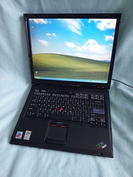 Kultowy laptop IBM ThinkPad R52 bateria!