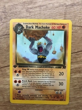 Dark Machoke Team Rocket 1 edition 40/82