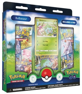 Pokémon TCG: Pokémon Go - Pin Collection - Bulbasaur