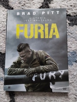 FURIA BRAD PITT NA DVD 