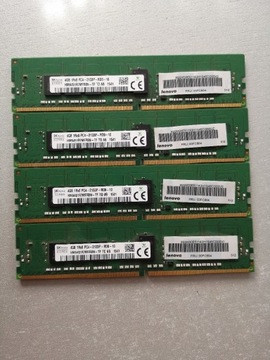 Pamięć Ram PC4 SK  Hynix 1RX8 2133P 4GB serwerowa