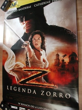 ZORRO JA ROBOT WOJNA ŚWIATÓW  Plakat 120x180 cm