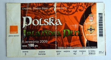 Polska - Irlandia Północna 05.09.2009