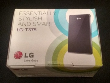 Pudełko opakowanie do smartfon LG T-375, oryginał