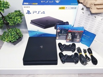 Ps4 Slim 2216a 2Pady Gry Komplet Sklepowy Ideał