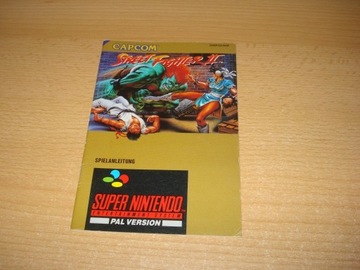 Instrukcja Street Fighter II Nintendo SNES