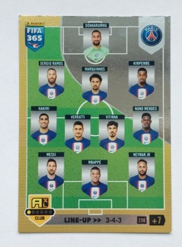 FIFA 365 2023 CLUB 238 LINE-UP PSG