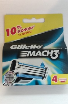 Gillette mach 3 4szt