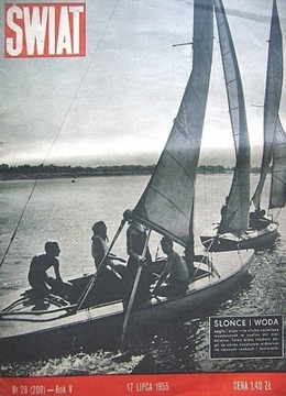 Tygodnik "Świat", lipiec 1955, nostalgia PRL