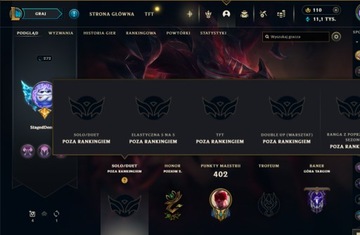 League of Legends Konto | 272lvl | 100 Skin | EUW