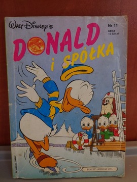 KOMIKS DONALD I SPÓŁKA NR 11 ROK 1992