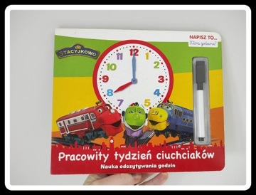 Pracowity tydzień ciuchciaków książeczka 