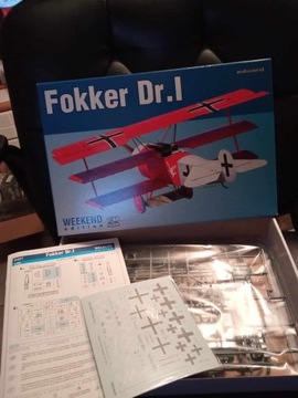 Eduard 8487+84155 Fokker Dr.I +  Fokker D.VII OAW