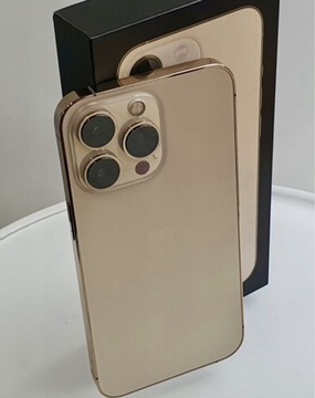 iPhone 13 Pro Gold, Polski Salon, stan idealny