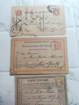 Przesyłki pocztowe 1876