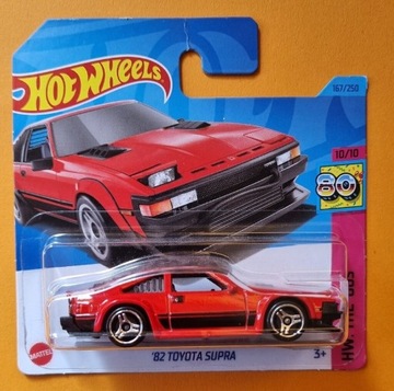 Hot Wheels 82 Toyota SUPRA zagieta koperta