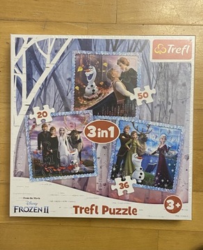 Puzzle Trefl Frozen II 2 3w1 3in1 34853
