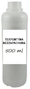 Terpentyna Bezzapachowa 0,5 l - 500 ml.