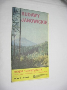 Rudawy Janowickie MAPA 1990