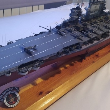 Model  Statku Okrętu USS Saratoga