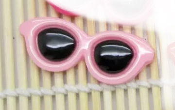 Spinki dla psów ozdoby okulary klamerki okulary