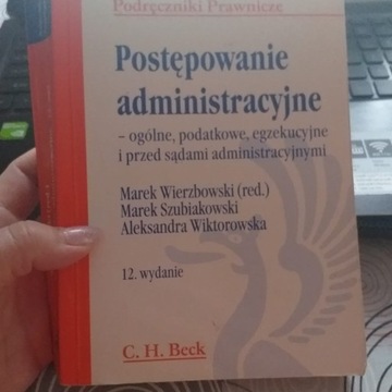 Postępowanie administracyjne M.Wierzbowski