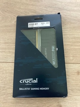 DDR4 crucial ballistix gaming memory 32GB 2x16GB 