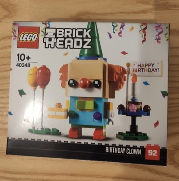 Lego BrickHeadz Klaun urodzinowego przyjęcia 40348