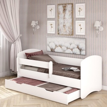 Łóżko z szufladami nowoczesny Design