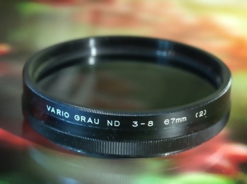 Filtr szary VARIO GRAU ND, 67 mm, , regul. 3 -8 x