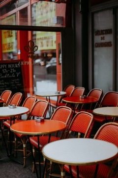 Fotografia z Paryża : Kawiarnia