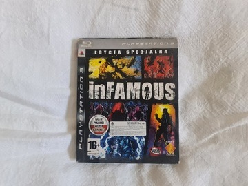 INFAMOUS EDYCJA SPECJALNA PS3 STAN BDB