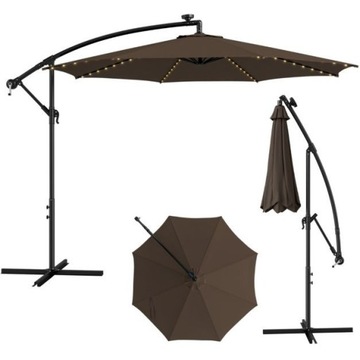 Podświetlany parasol z światłami LED