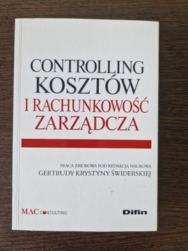 Controlling kosztów i rachunkowość zarządcza