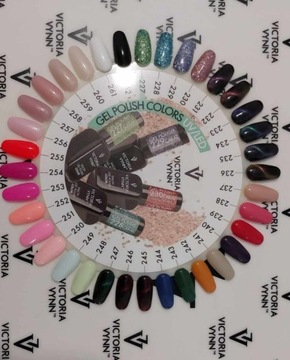 Wzornik Słoneczko Gel Polish 227-262 Victoria Vynn