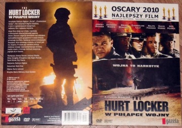 DVD Hurt Locker w pułapce wojny NOWY