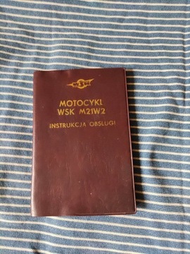 Instrukcję obsługi motocykla WSK M21 W2 1975