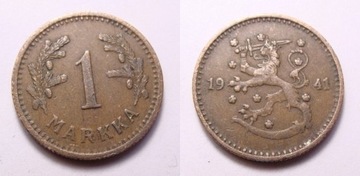 Finlandia 1 markka 1941 r.