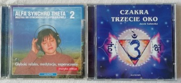 2x CD ALFA SYNCHRO THETA 2, CZAKRA TRZECIE OKO